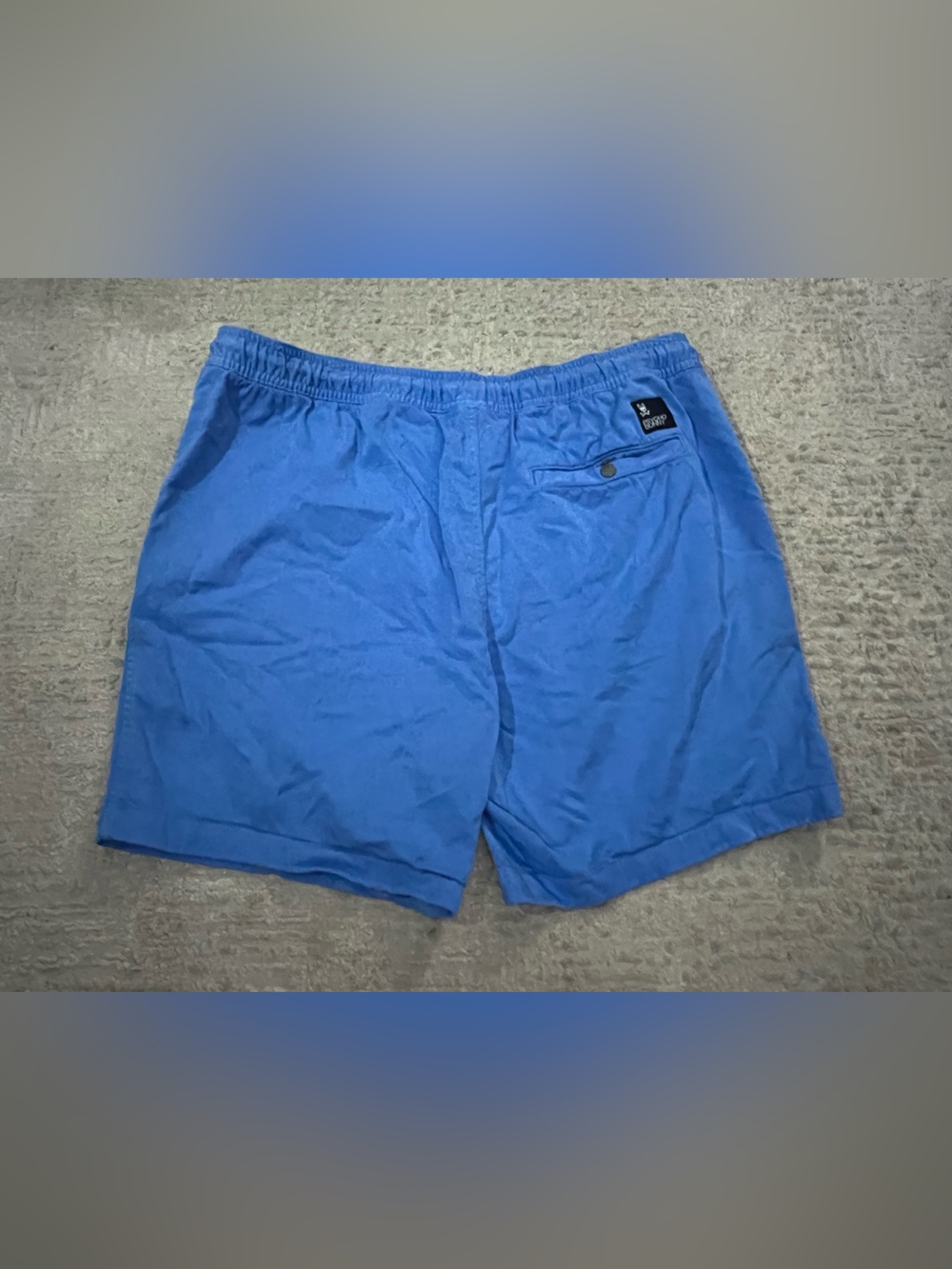 Psycho Bunny 6” Flat Front Pull on Drawstring Shorts - Picture 2 of 7